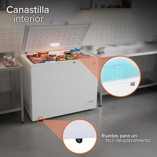 Foto 6 | Foto 6 | Congelador White-westinghouse 9 Pies 251 Litros Blanco Wwccf89251lhwsd