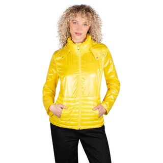 Foto 1 | Foto 1 | Chamarra Ultraligera Con Gorro Desmontable Mujer Amarillo