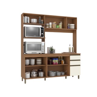 Foto 4 | Foto 4 | Cocina Compacta Luna Kappesberg 192 5 Cm Canela/blanco