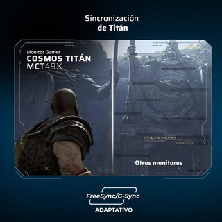 Foto 4 | Foto 4 | Monitor Gamer Curvo 49 Balam Rush Cosmos Titan Mct49x Dqhd 1ms 120hz Va Adaptive-sync Hdmi Usb-c Br-944144 Precisión Profesional