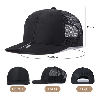 Foto 3 | Foto 3 | 3 Gorras Trucker Beisbol Viseras Ajustable Unitalla Eo Safe Imports Esi-24081 Multicolor