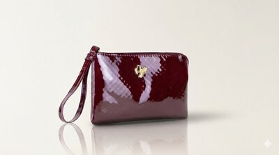 Foto 1 | Foto 1 | Monedero Para Dama Merlot Charol Nebraska Sintetico Thelma Nueva Imagen