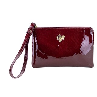 Foto 2 | Foto 2 | Monedero Para Dama Merlot Charol Nebraska Sintetico Thelma Nueva Imagen