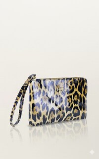 Foto 2 | Foto 2 | Monedero Para Dama Negro Charol Leopardo Sintetico Thelma Nueva Imagen