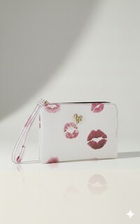 Foto 2 | Foto 2 | Monedero Para Dama Vino Besos Sintetico Thelma Nueva Imagen