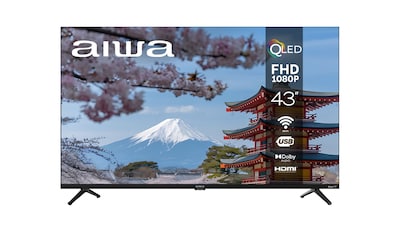 Foto 1 | Foto 1 | Pantalla Aiwa 43 Pulgadas Qled 1080p Smart Tv Roku Wifi Hdmi