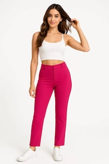 Foto 1 | Foto 1 | Pantalón Recto De Moda De Dama Linterz Modelo Madrid