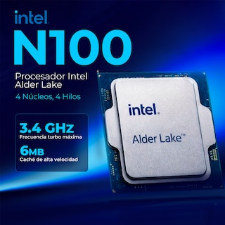 Foto 5 | Foto 5 | Computadora Escritorio Xtreme Pc Gaming Intel N100 16gb Ssd 500gb Monitor 23.8 Wifi Black Ideal Para Punto De Venta Y Uso Diario