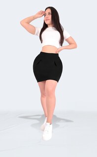 Foto 6 | Foto 6 | Short Falda Con Bolsas Sea Brazil Para Mujer