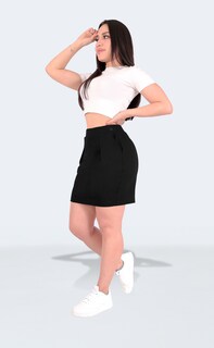 Foto 7 | Foto 7 | Short Falda Con Bolsas Sea Brazil Para Mujer