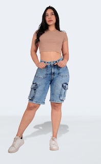 Foto 3 | Foto 3 | Short Bermuda Casual Sea Brazil Mujer