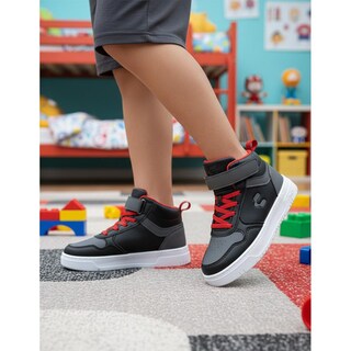 Foto 3 | Foto 3 | Tenis Bota Charly Casuales Para Niño Cómodos Negro