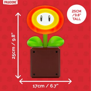 Foto 3 | Foto 3 | Lampara Super Mario Fire Flower Nintendo Original