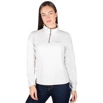 Chamarra Fleece Para Mujer Greenlander Blanco