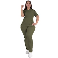 Uniforme Quirúrgico Verde Olivo Sea Brazil Mujer