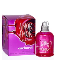 Perfume Cacharel Amor Amor In Flash Eau De Toilette Rosa Para Mujer 50 Ml