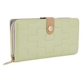 Foto 3 | Foto 3 | Cartera Para Dama Pistache Cabra Capitonado Sintetico Ronni Nueva Imagen