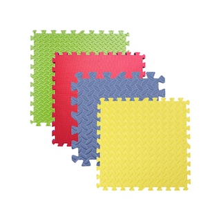 Foto 1 | Foto 1 | Set De Tapetes Foami Gym Colores Rojo Verde Amarillo Azul 30 X 30 Cm 16 Piezas