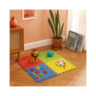 Foto 3 | Foto 3 | Set De Tapetes Foami Gym Colores Rojo Verde Amarillo Azul 30 X 30 Cm 16 Piezas