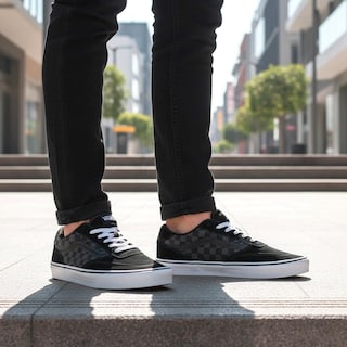 Foto 7 | Foto 7 | Tenis Vans Brooklyn Ls - 0d7qkou - Negro - Hombre Negro