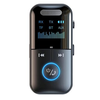 Foto 1 | Foto 1 | Adaptador Transmisor Y Receptor Auxilar Bluetoth 5.4 Eo Safe Imports Esi-24043 Negro