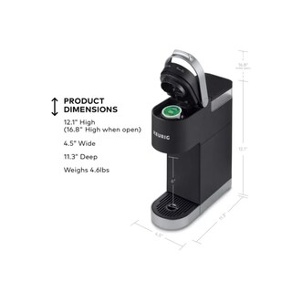 Foto 6 | Foto 6 | Cafetera Keurig K-mini Plus Reacondicionada Negra - Venta Internacional