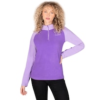 Sudadera Fleece Confort Greenlander Para Mujer Purpura