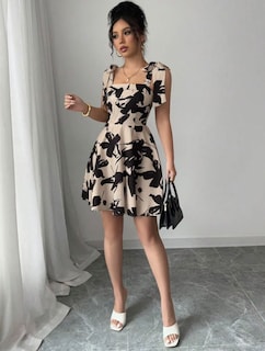 Foto 4 | Foto 4 | Vestido Estampado Floral Elegante Para Mujer