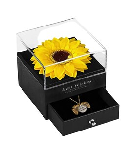 Foto 1 | Foto 1 | Girasol Flores Eternas Xtellar Artificiale Y Collar