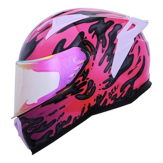 Foto 1 | Foto 1 | Casco Bkr Hawk Rosa Slime M.rosa Rep Transp Cer Svs Rosa Rosa