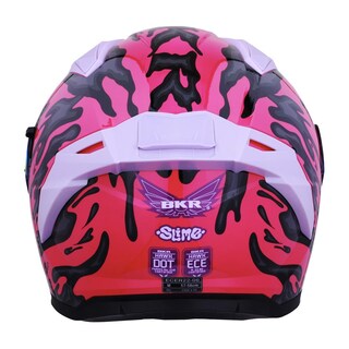 Foto 5 | Foto 5 | Casco Bkr Hawk Rosa Slime M.rosa Rep Transp Cer Svs Rosa Rosa
