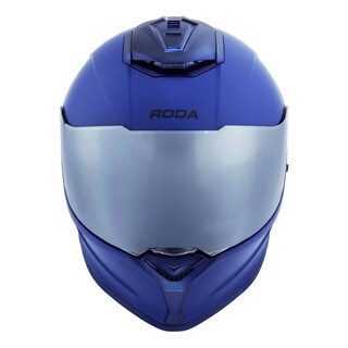 Foto 4 | Foto 4 | Casco Roda Beast Azul Mate Cerrado Mica Espejo Svs