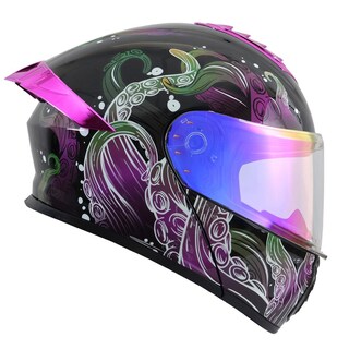 Foto 1 | Foto 1 | Casco Roda Pilot Morado Kraken Gitd Mica Morada Aba Svs Multicolor