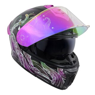 Foto 2 | Foto 2 | Casco Roda Pilot Morado Kraken Gitd Mica Morada Aba Svs Multicolor