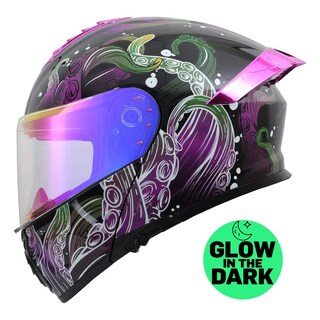 Foto 3 | Foto 3 | Casco Roda Pilot Morado Kraken Gitd Mica Morada Aba Svs Multicolor