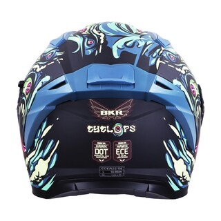 Foto 5 | Foto 5 | Casco Bkr Hawk Ng/vd Mt Cyclops M.vd Rep Tran Cer Svs Vd Multicolor