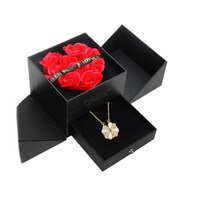 Set De Regalo Xtellar Collar Trébol Magnético 2 En 1 Negro