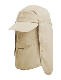 Foto 1 | Foto 1 | Sombrero De Sol Xtellar Upf 50+ Empacable Con Protección Cuello Cafe