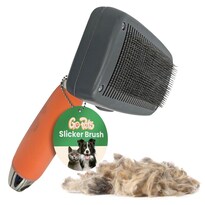 Cepillo Slicker Profesional Gopets Autolimpiante Para Perros Y Gatos