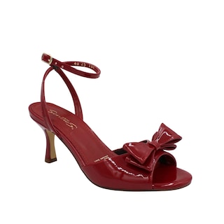 Foto 2 | Foto 2 | Tacones Casuales Con Moño Senties Rojo Para Mujer
