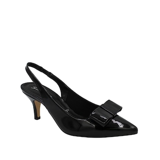 Foto 2 | Foto 2 | Tacones Casuales Zapatilla Con Moño Senties Negro Para Mujer