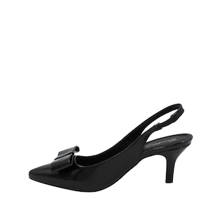 Foto 4 | Foto 4 | Tacones Casuales Zapatilla Con Moño Senties Negro Para Mujer