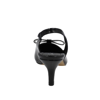 Foto 5 | Foto 5 | Tacones Casuales Zapatilla Con Moño Senties Negro Para Mujer