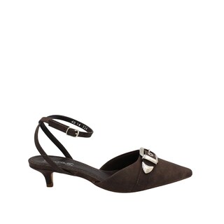 Foto 1 | Foto 1 | Tacones Casuales Zapatilla Senties Café Para Mujer