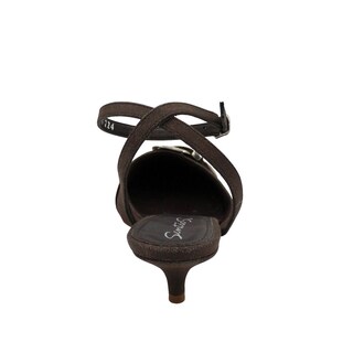 Foto 5 | Foto 5 | Tacones Casuales Zapatilla Senties Café Para Mujer