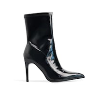 Botín Mada Polaris Negro con Tacón Fino para Mujer