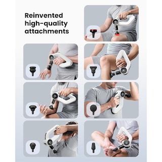 Foto 3 | Foto 3 | Pistola De Masaje Bob And Brad D6 Pro Plus Calor Tejido Profundo Para Deportistas