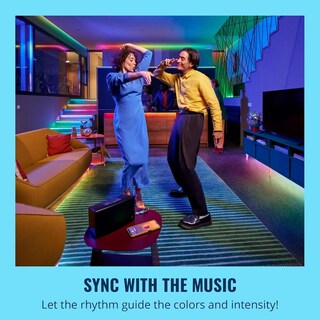 Foto 4 | Foto 4 | Tira De Luz Led Wiz Multicolor 16.4 Pies Para Hogar Inteligente