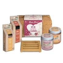 Cosmetiquera Bam Boo! Lifestyle Amor Cuidado Skincare Kit Crema Exfoliante Jabones Jabonera