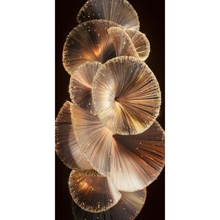 Foto 1 | Foto 1 | Cuadro Decorativo Abstracto 60x80cm Nebulosa De Cristal